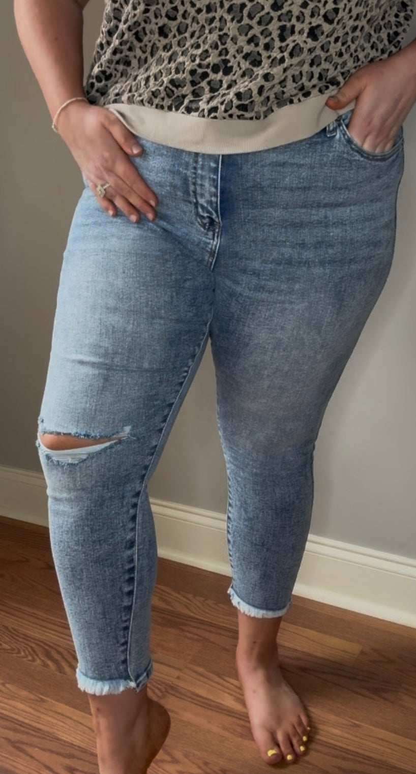 High Rise Skinny Jeans