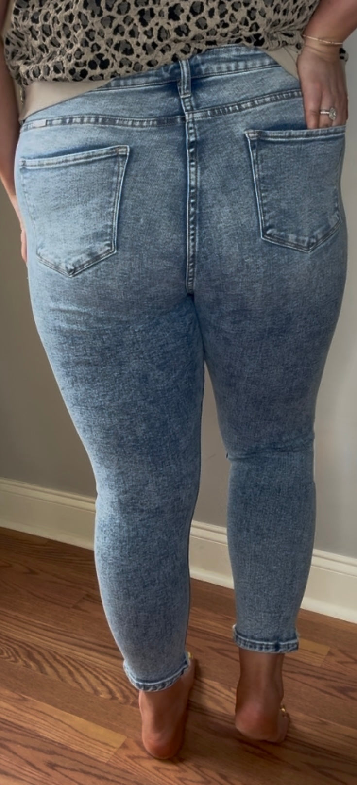 High Rise Skinny Jeans