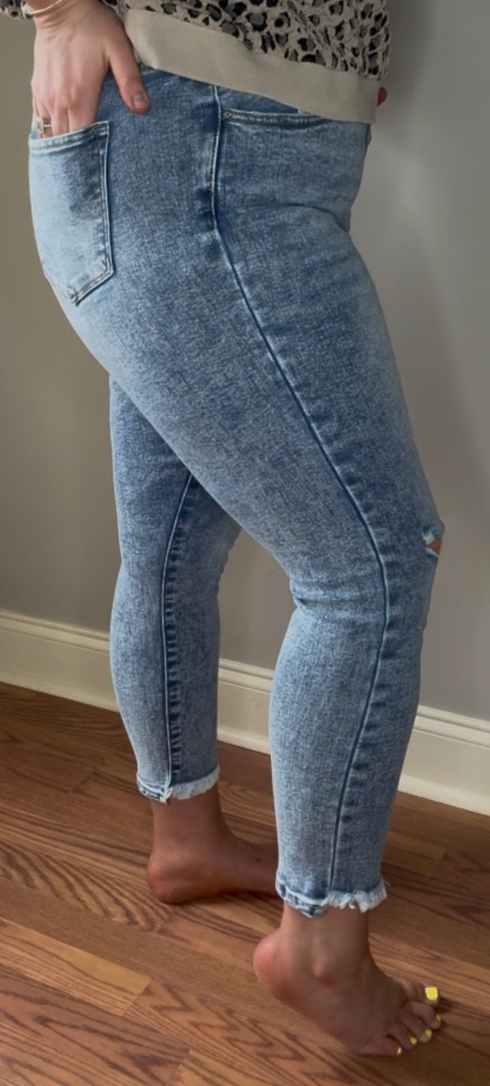 High Rise Skinny Jeans